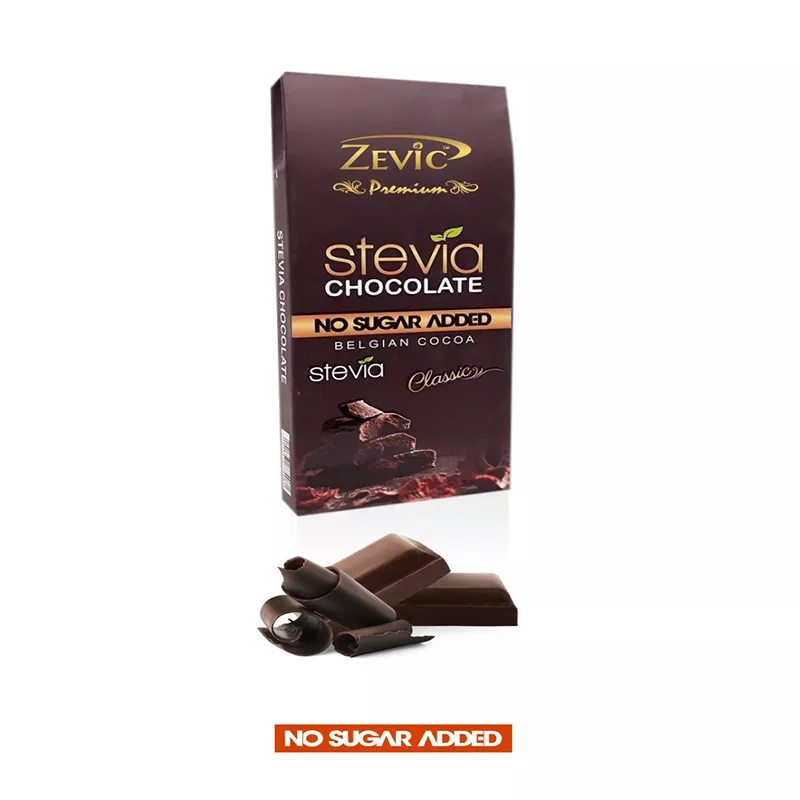 Classic Stevia Chocolate - 40 gm (Pack of 2)