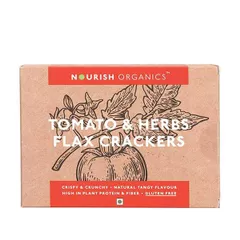 Tomato & Herbs Flax Crackers - 90 gms