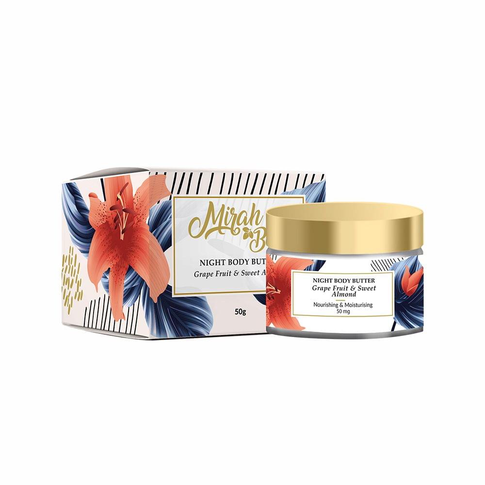 Grapefruit & Sweet Almond Night Body Butter