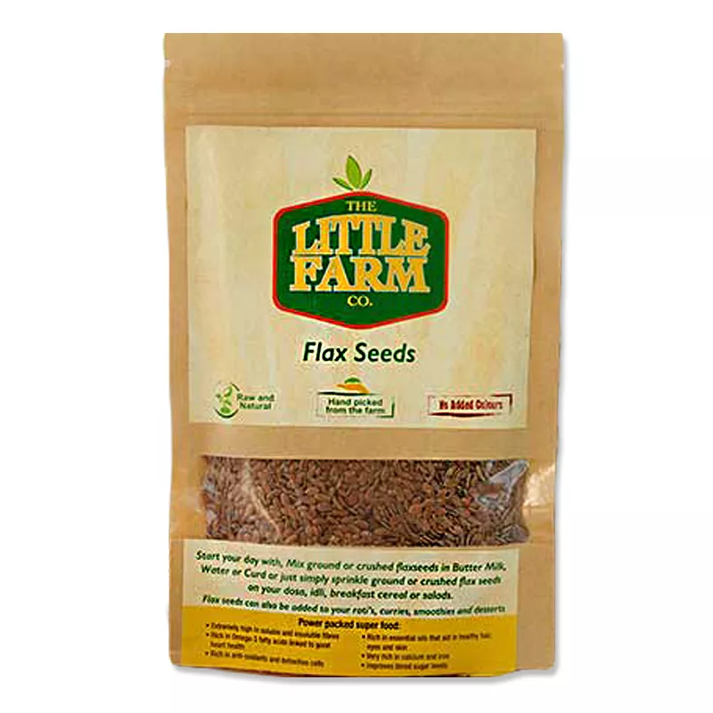 Flax Seeds - 100 gms (Pack of 2)