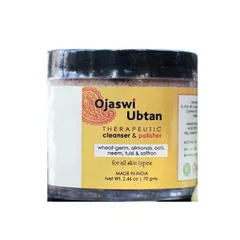 Ojaswi Ubtan - 3 in1 Ayurvedic Cleanser, Polisher, Face pack - Anti Tan, Skin Radiance, Exfoliation