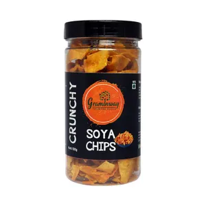 Crunchy Soya Chips (Pack of 2) - 200 gms