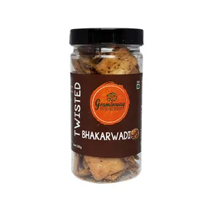 Twisted Bhakarwadi (Pack of 2) - 400 gms