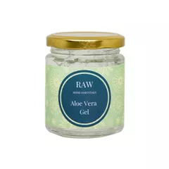 Raw Aloe Vera Gel - Deep Hydration and Perfect Skin Partner for all acne, itches, cuts, burns, bites, rashes, 200 gms