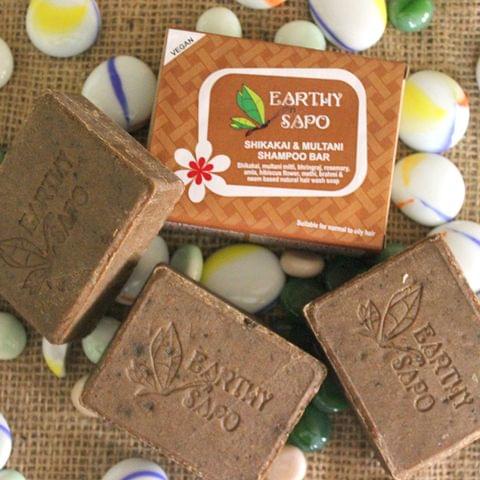 Shikakai & Multani Shampoo Bar - 100g