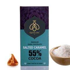 55% Salted Caramel Dark Chocolate - 80 gms