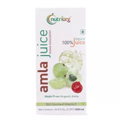 Amla Juice - 1000 ml 100% Pure Juice (Made From Organic Amla)
