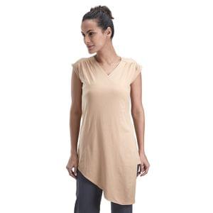 Mayur Wrap Front Beige Top
