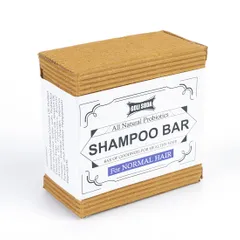 All Natural Probiotics Shampoo Bar For Normal Hair Pack Of 1