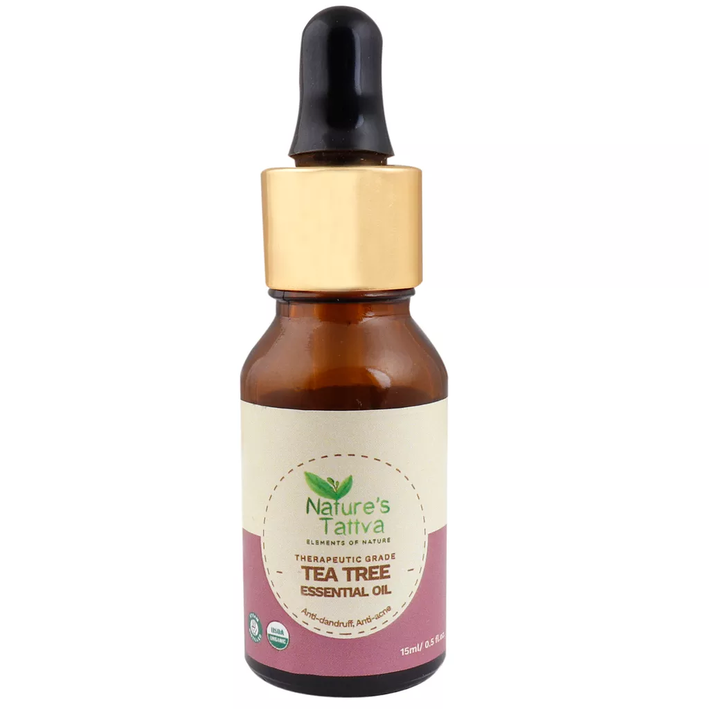 Organic Tea Tree Essential Oil, Therapeutic Grade, 15ml