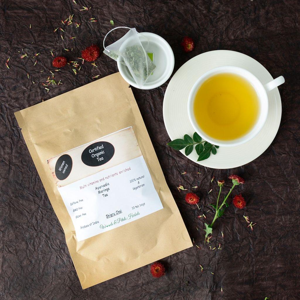 Organic moringa tea I Weight Loss I Anti Aging I Caffiene Free I Calorie Free I Anti Depression I Controls Diabetes