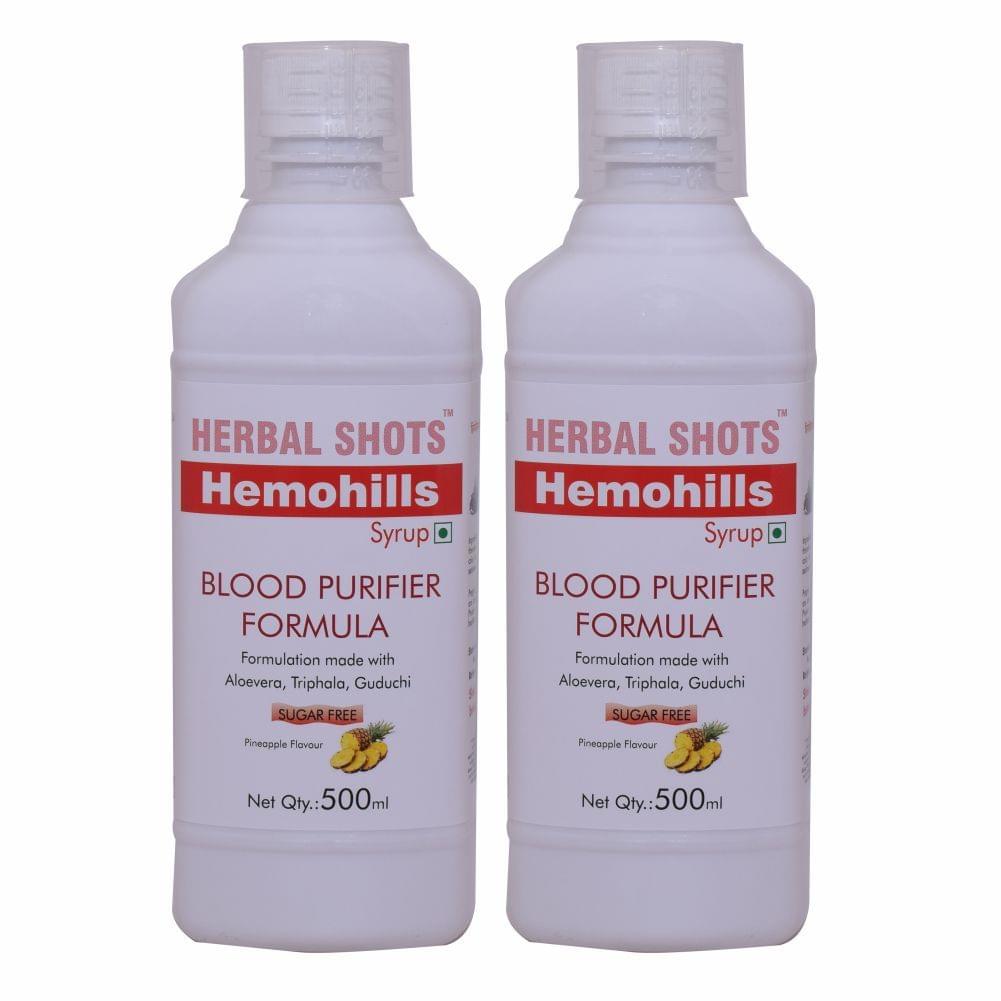 Hemohills Herbal Shots 500ml (Pack of 2)