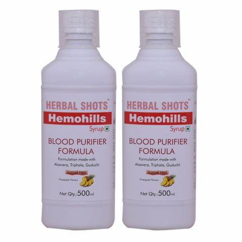 Hemohills Herbal Shots 500ml (Pack of 2)
