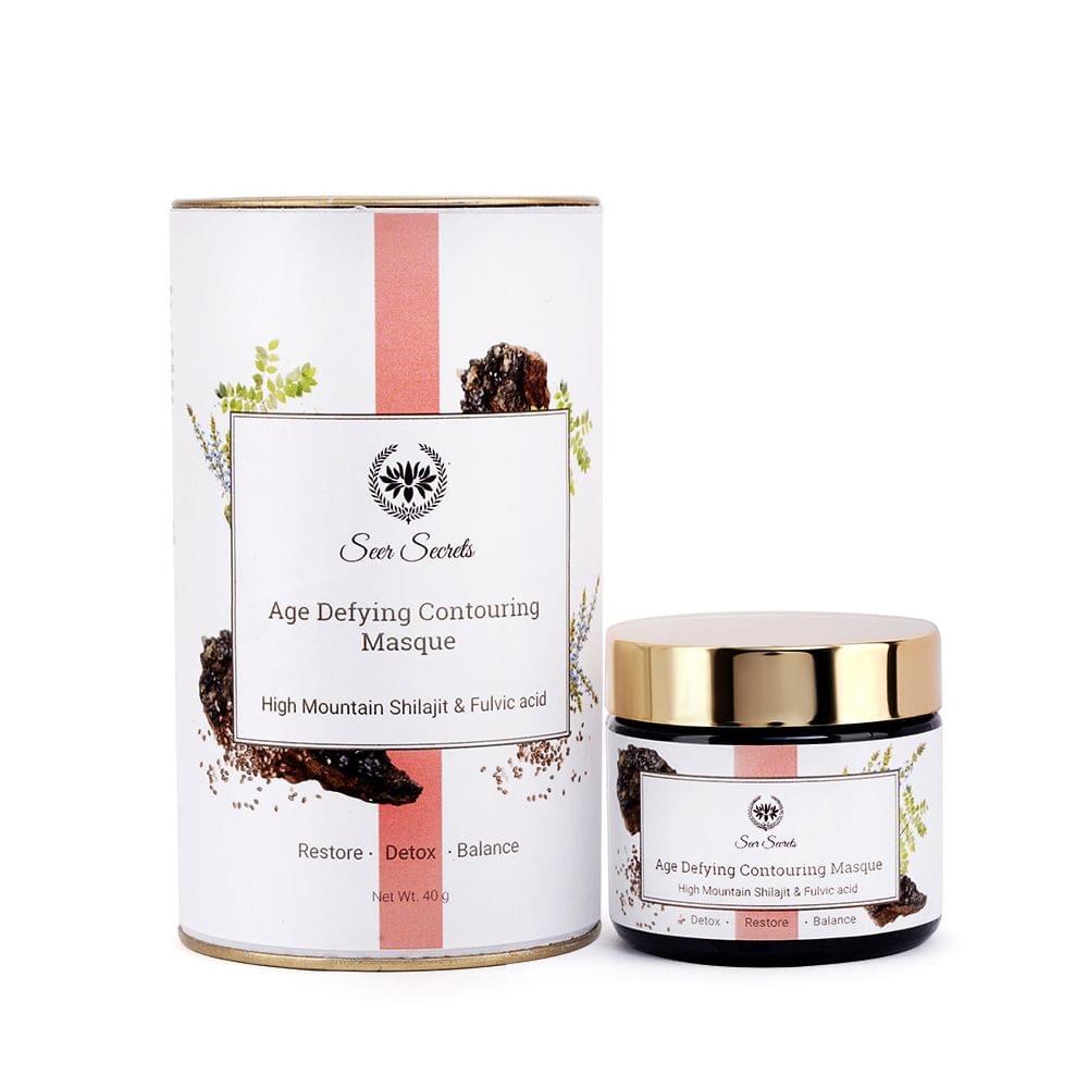 Age Defying Contouring Masque - High Mountain Shilajit & Fulvic acid, 40 gms