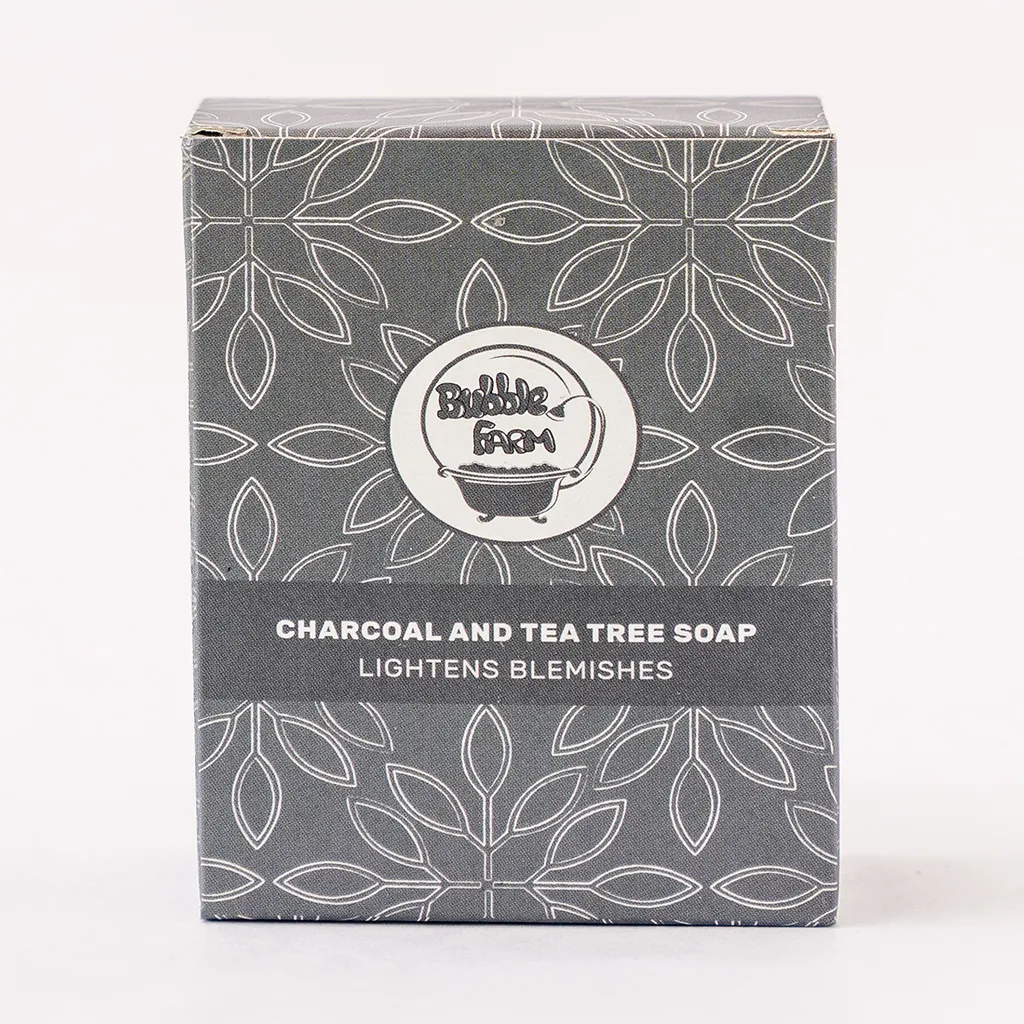 Anti-Acne Charcoal Soap with Tea Tree Essential oil 100 gms