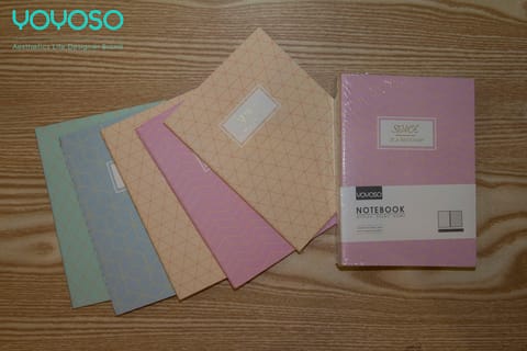 YOYOSO Nordic Simple Windmill Line Notebook pack(5 copies)