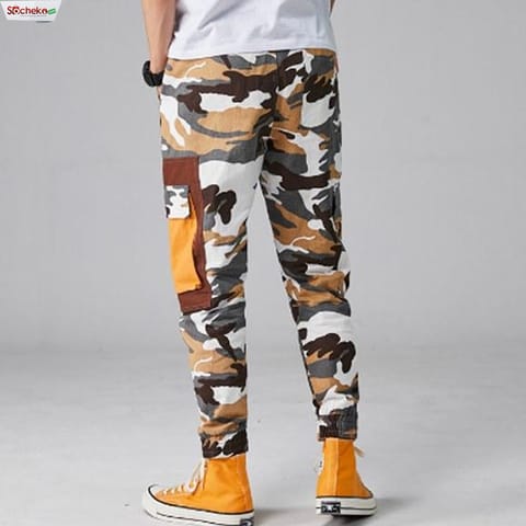 New Trousers Men's Casual Fashion Hip Hop Streetwear Jogger Pencil Pants