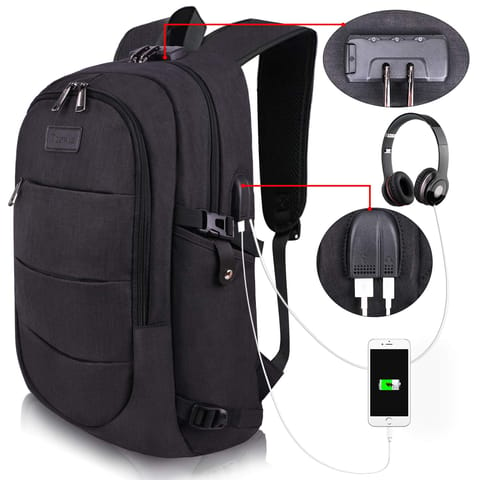 adidas backpack with charger