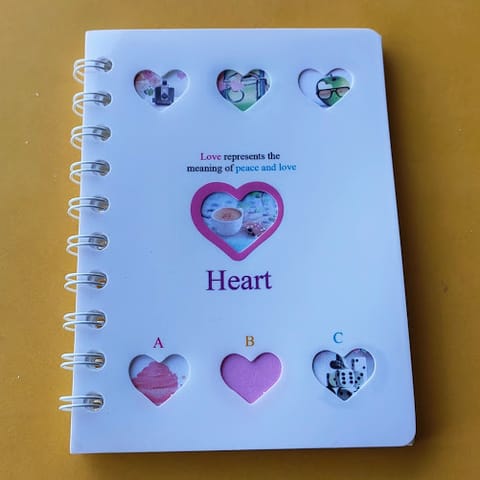 NoteBook Heart WK-A603