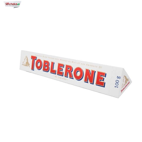 Toblerone White Chocolate Bar - 100g