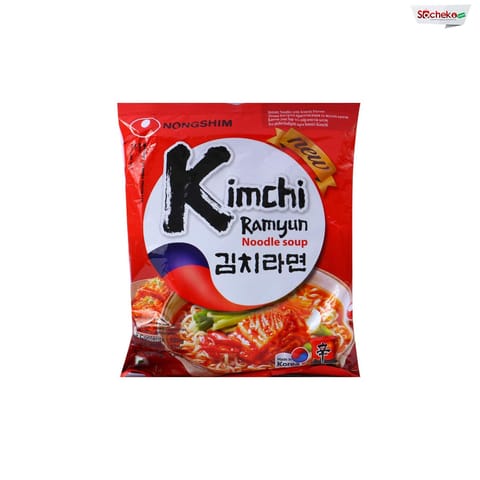 Nongshim Kimchi Ramyun Noodle Soup - 120 GM