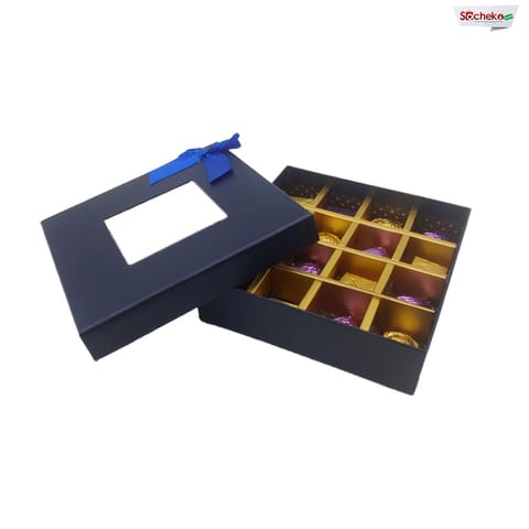 Blue Chocolate Box 16pcs