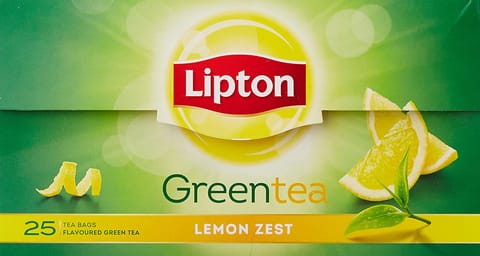 Lipton Lemon Zest Green Tea Bags