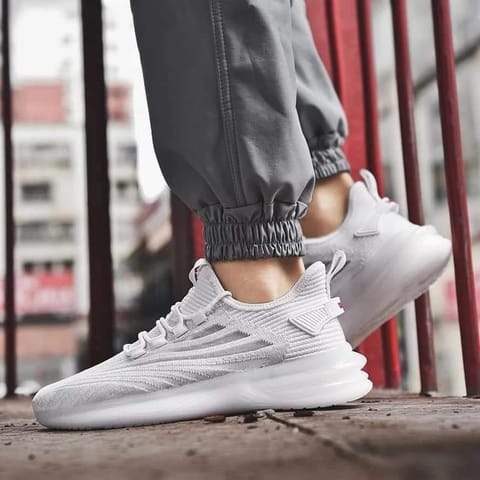 White Sports Shoes For Men