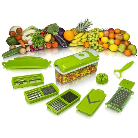 Genius Nicer Dicer Plus One Step Precision Cutting(All In One Nicer & Dicer : Chipser/Slicer And Grater