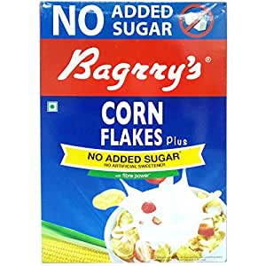 Bagrrys Cornflakes Plus No Added Sugar 250 Gm Box