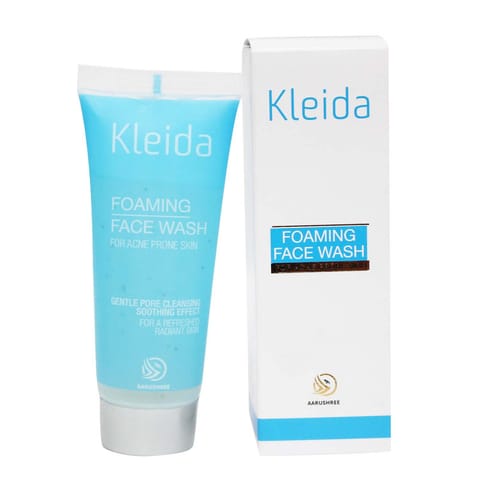 Kleida Foaming Face Wash For Acne Prone Skin 100Gm