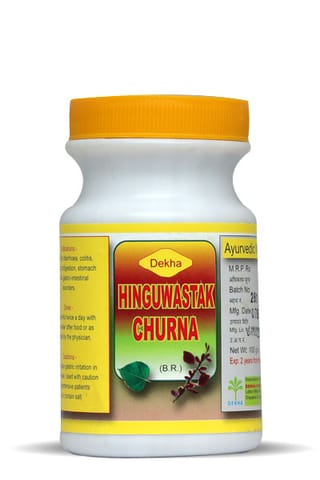Dekha Herbals Hinguwastak Churna - 50gm