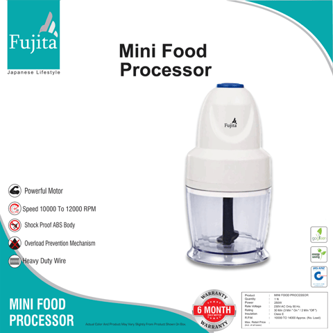 Fujita Mini Food Processor