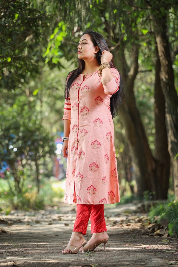 Melange party wear on sale kurtis