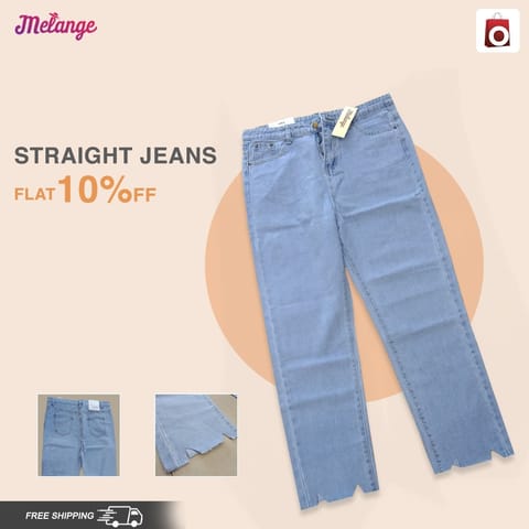 Straight Jeans by Melange