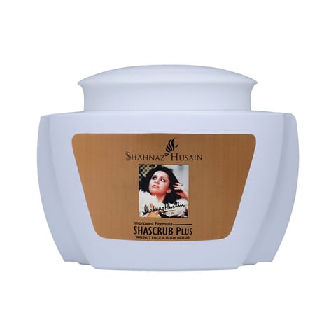 Shahnaz Husain Shascrub Plus – Walnut Face & Body Scrub 500 Gm