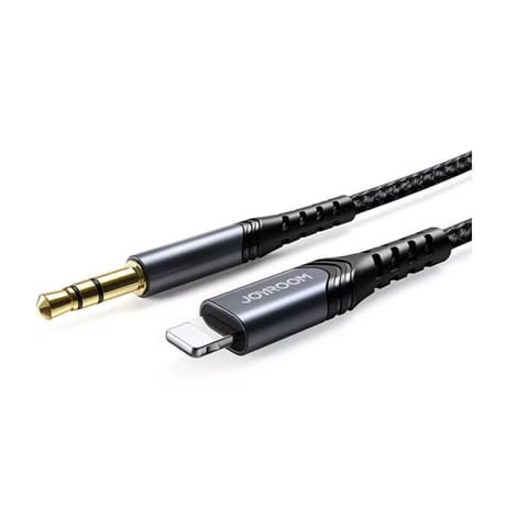 Joyroom SY-A02 Lightning to 3.5mm Jack AUX cable Male to Male Audio Converter Cable for iPhone iPad 1M