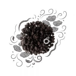 Organic Positive - Black Raisin - Karuppu Thirachai-100 gms