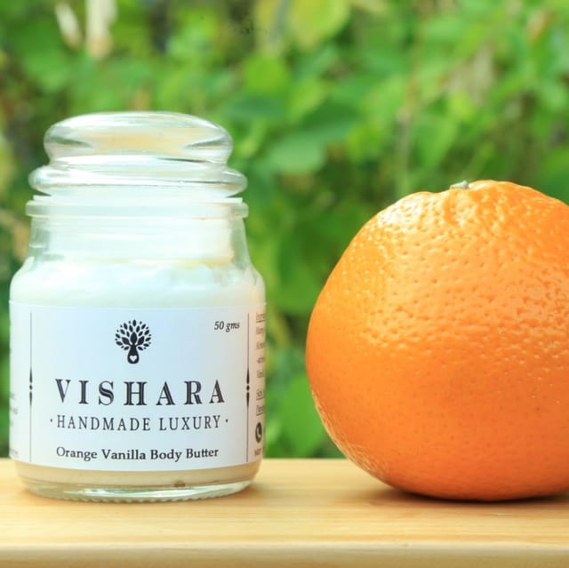 Vishara Skin Care-Orange Vanilla Body Moisturiser-VSOM