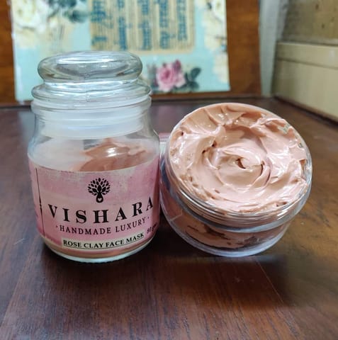 Vishara Skin Care-Rose Clay Mask-VSRM