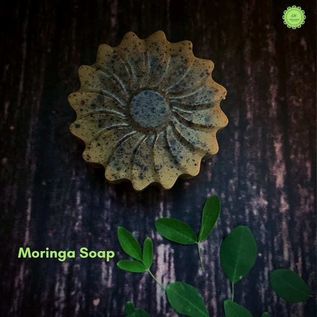 Sukham Handmade - Moringa soap - 85-90 gms