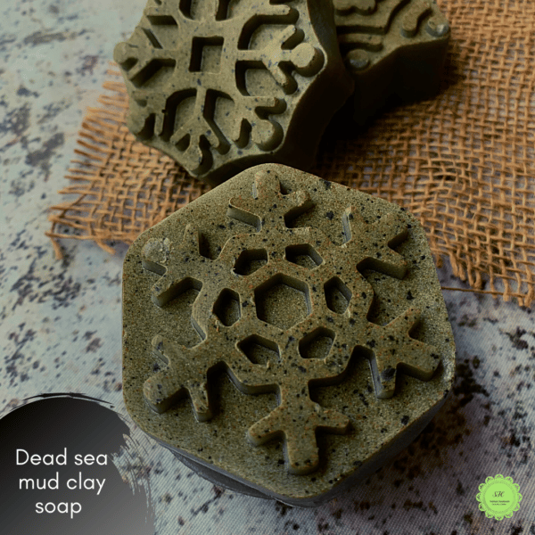 Sukham Handmade - Dead sea mud clay soap - 85-90 gms