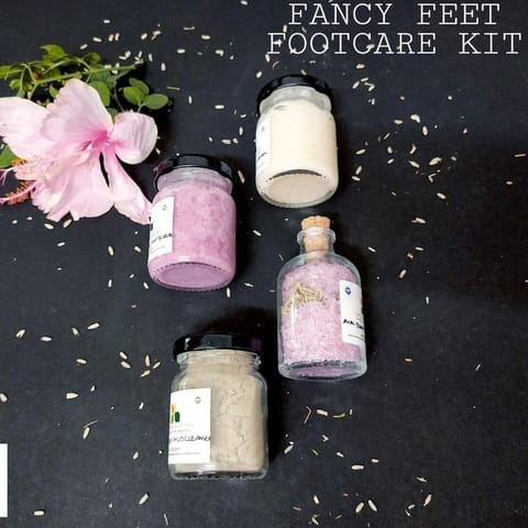 Lakshadhika Herbals - Fancy Feet Footcare Kit - Combo