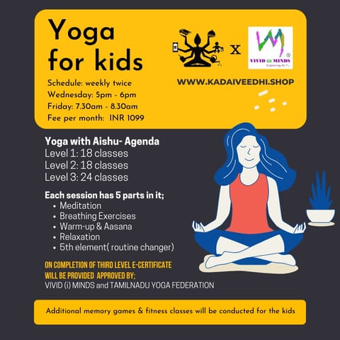 Yoga with Aishu - For Kids