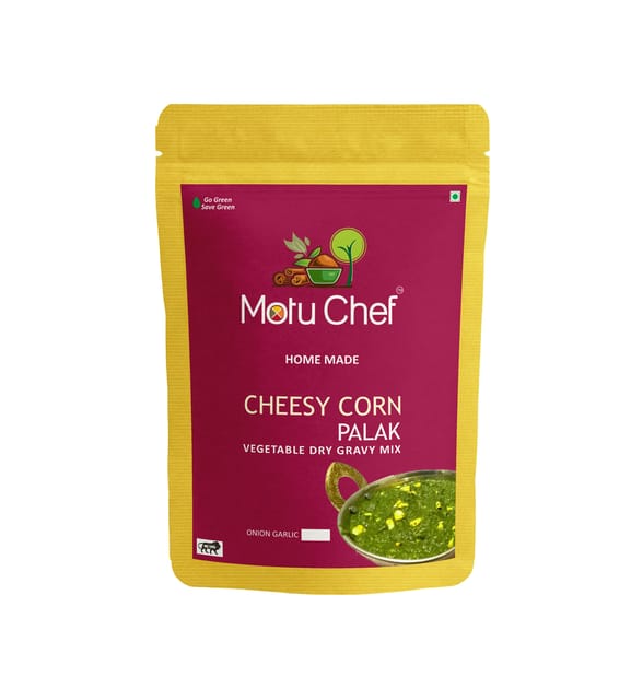 Motu Chef - Cheesy Corn Palak - 60 gms
