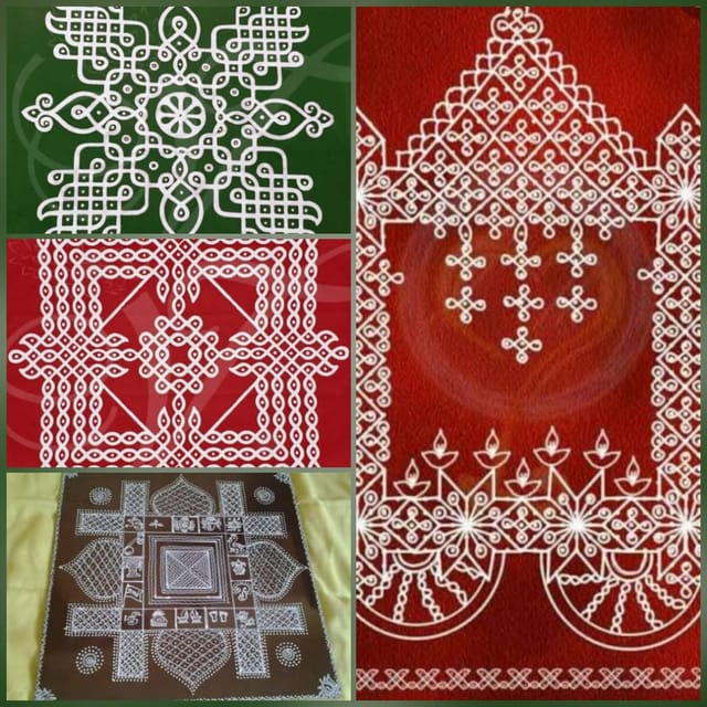 VPS Smart Craft - Canvas Cloth Rangoli