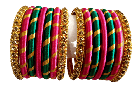 3S Creations - Designer Thread- Customized Bangle for Both Hands