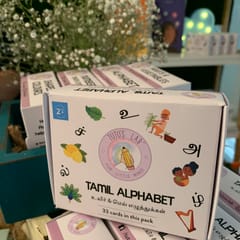 Tutu's Lab - Tamil Alphabet Flash Cards