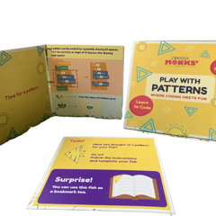 Little Monk's Laboratory - Play with Patterns coding activity kit
