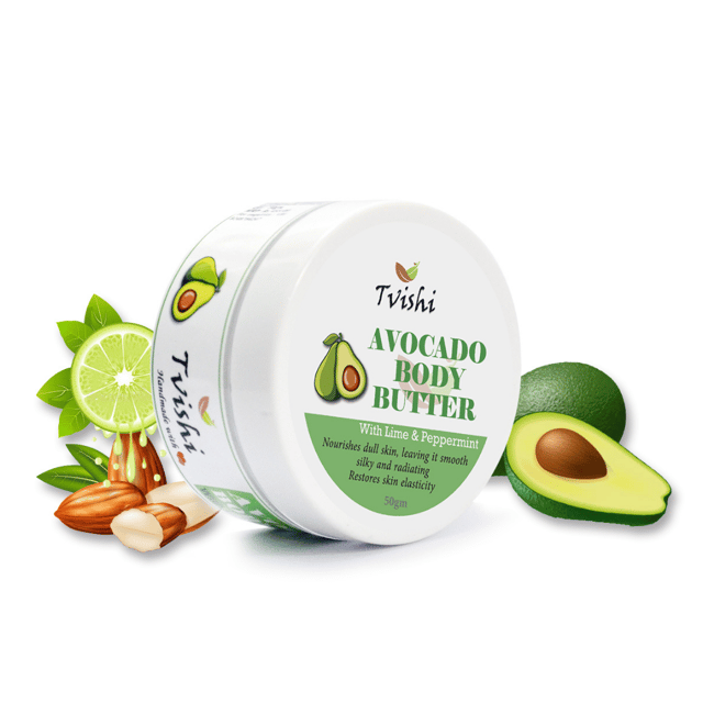 Tvishi Handmade -  Avocado Body Butter - Dry skin - 50 gms & 100 gms